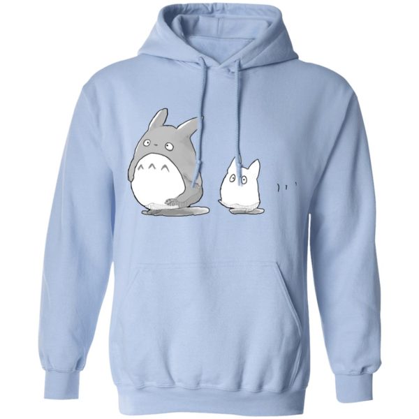 Totoro Poster - Walking Mini Totoro Hoodie-Apparel, Hoodie, My Neighbor Totoro, Totoro Poster