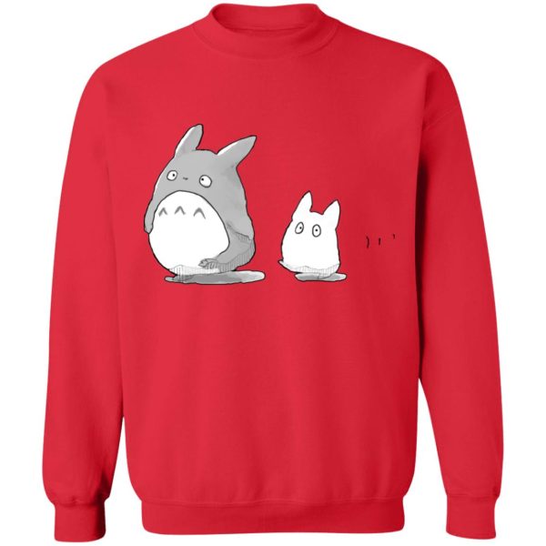 Totoro Concrete Facebook - Walking Mini Totoro Sweatshirt-Apparel, My Neighbor Totoro, Sweatshirt, Totoro Concrete Facebook