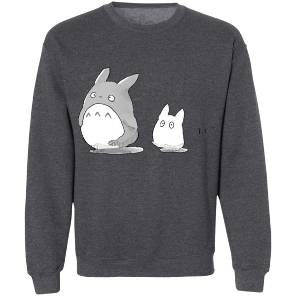 Totoro Concrete Facebook - Walking Mini Totoro Sweatshirt-Apparel, My Neighbor Totoro, Sweatshirt, Totoro Concrete Facebook