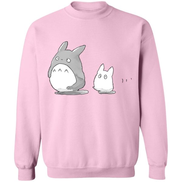 Totoro Concrete Facebook - Walking Mini Totoro Sweatshirt-Apparel, My Neighbor Totoro, Sweatshirt, Totoro Concrete Facebook