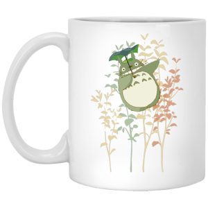 Hayao Miyazaki Totoro - My Neighbor Totoro – Totoro and Umbrella Mug-Accessories, Hayao Miyazaki Totoro, House Decor, Mug, My Neighbor Totoro