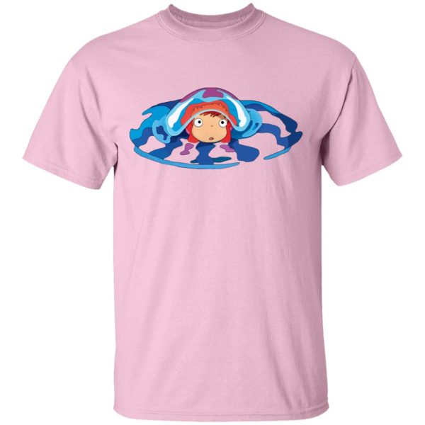 Sosuke Ponyo - Ponyo Very First Trip T Shirt Unisex-Apparel, ponyo, Sosuke Ponyo, Tshirt