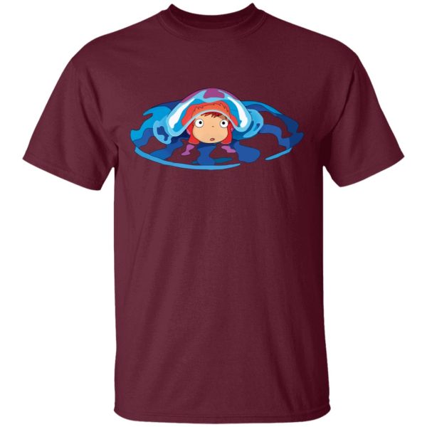 Sosuke Ponyo - Ponyo Very First Trip T Shirt Unisex-Apparel, ponyo, Sosuke Ponyo, Tshirt