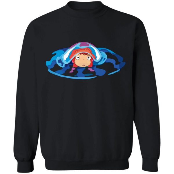 Ponyo Baby Fish - Ponyo Very First Trip Sweatshirt Unisex-Apparel, ponyo, Ponyo Baby Fish, Sweatshirt