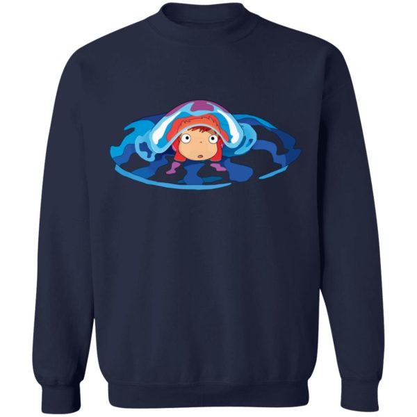 Ponyo Baby Fish - Ponyo Very First Trip Sweatshirt Unisex-Apparel, ponyo, Ponyo Baby Fish, Sweatshirt