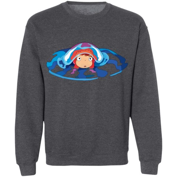 Ponyo Baby Fish - Ponyo Very First Trip Sweatshirt Unisex-Apparel, ponyo, Ponyo Baby Fish, Sweatshirt