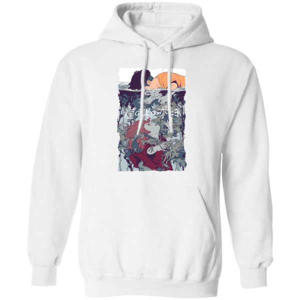 Ready Ponyo Booklet Online Free - Ponyo and Sosuke Creative Art Hoodie Unisex-Apparel, Hoodie, ponyo, Ready Ponyo Booklet Online Free