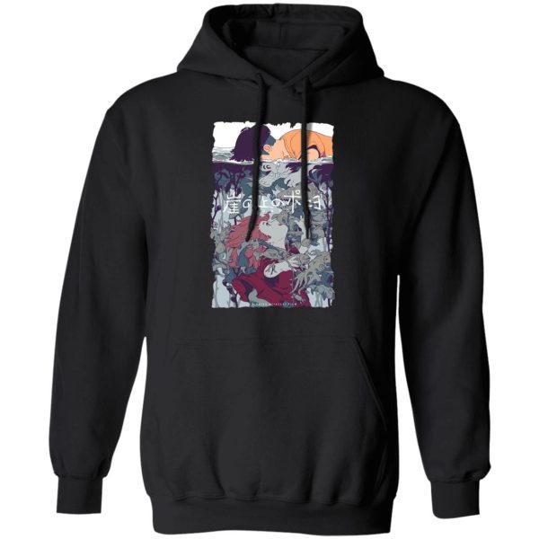 Ready Ponyo Booklet Online Free - Ponyo and Sosuke Creative Art Hoodie Unisex-Apparel, Hoodie, ponyo, Ready Ponyo Booklet Online Free