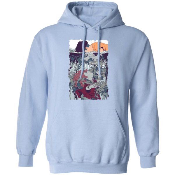 Ready Ponyo Booklet Online Free - Ponyo and Sosuke Creative Art Hoodie Unisex-Apparel, Hoodie, ponyo, Ready Ponyo Booklet Online Free