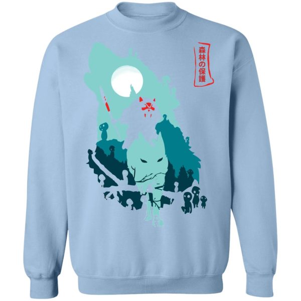 Princess Mononoke Tattoo - Princess Mononoke – Guardians of the Forest Sweatshirt Unisex-Apparel, princess mononoke, Princess Mononoke Tattoo, Sweatshirt