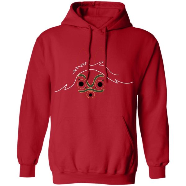 Princess Mononoke Ashitaka - Princess Mononoke Minimalist Hoodie Unisex-Apparel, Hoodie, princess mononoke, Princess Mononoke Ashitaka