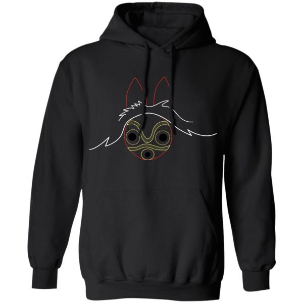 Princess Mononoke Ashitaka - Princess Mononoke Minimalist Hoodie Unisex-Apparel, Hoodie, princess mononoke, Princess Mononoke Ashitaka