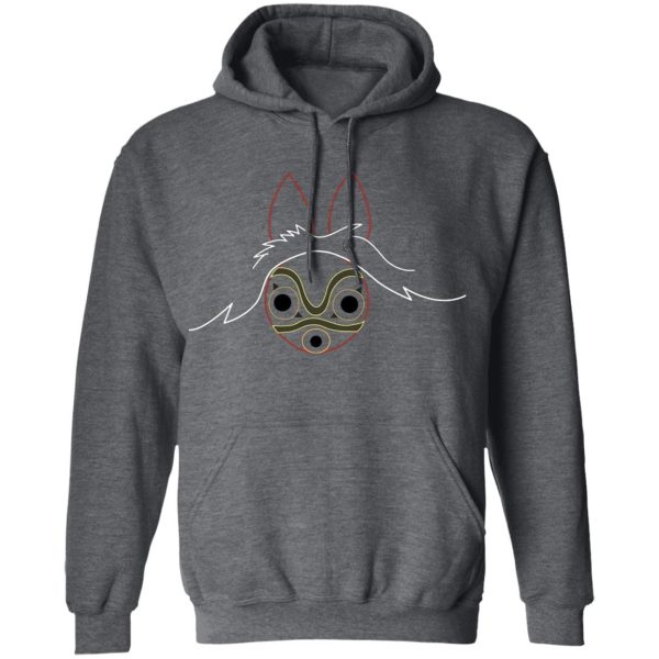 Princess Mononoke Ashitaka - Princess Mononoke Minimalist Hoodie Unisex-Apparel, Hoodie, princess mononoke, Princess Mononoke Ashitaka