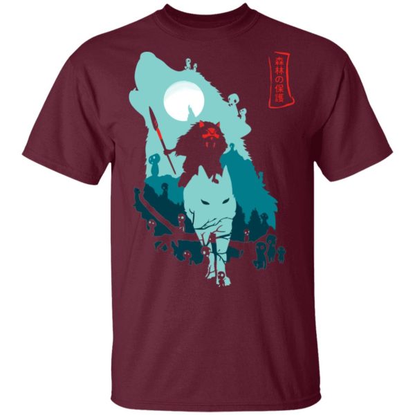 Princess Mononoke Character - Princess Mononoke – Guardians of the Forest T Shirt Unisex-Apparel, princess mononoke, Princess Mononoke Character, Tshirt