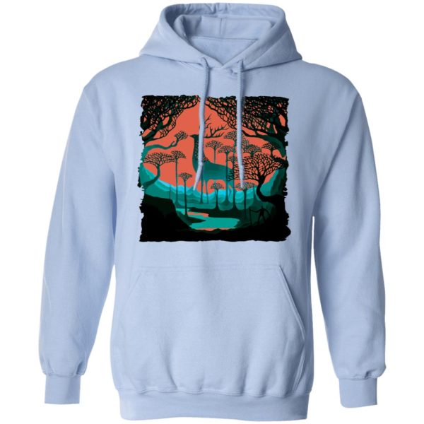 Princess Mononoke-ashitaka - Princess Mononoke – Shishigami of The Forest Hoodie Unisex-Apparel, Hoodie, princess mononoke, Princess Mononoke Ashitaka