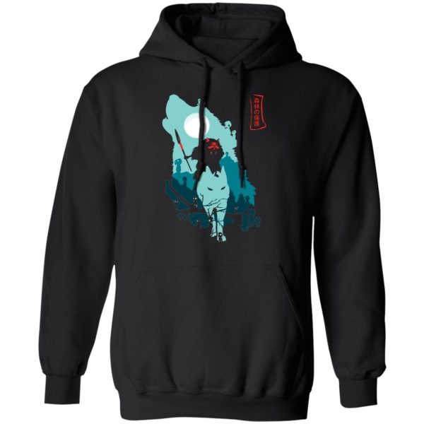 Princess Mononoke Actors - Princess Mononoke – Guardians of the Forest Hoodie Unisex-Apparel, Hoodie, princess mononoke, Princess Mononoke Actors