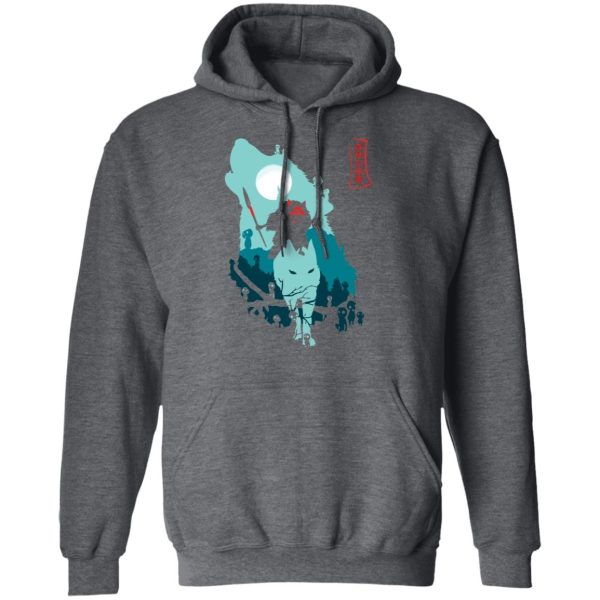 Princess Mononoke Actors - Princess Mononoke – Guardians of the Forest Hoodie Unisex-Apparel, Hoodie, princess mononoke, Princess Mononoke Actors