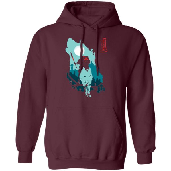 Princess Mononoke Actors - Princess Mononoke – Guardians of the Forest Hoodie Unisex-Apparel, Hoodie, princess mononoke, Princess Mononoke Actors