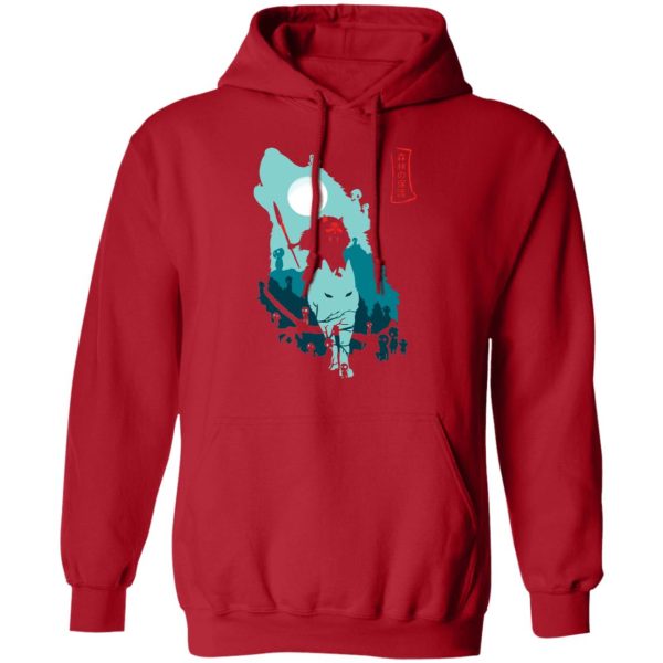 Princess Mononoke Actors - Princess Mononoke – Guardians of the Forest Hoodie Unisex-Apparel, Hoodie, princess mononoke, Princess Mononoke Actors