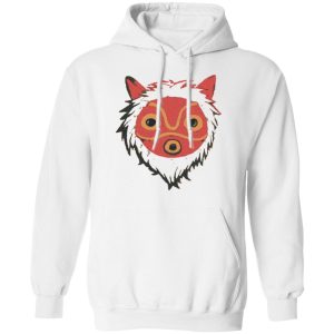 Princess Mononoke Mononoke Hime - Mononoke – Wolf Princess Hoodie Unisex-Apparel, Hoodie, princess mononoke, Princess Mononoke Mononoke Hime