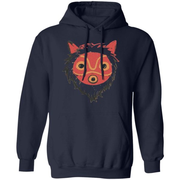 Princess Mononoke Mononoke Hime - Mononoke – Wolf Princess Hoodie Unisex-Apparel, Hoodie, princess mononoke, Princess Mononoke Mononoke Hime