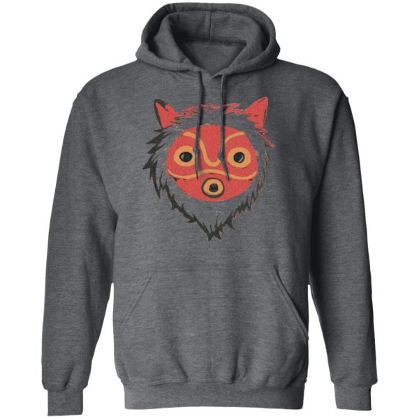 Princess Mononoke Mononoke Hime - Mononoke – Wolf Princess Hoodie Unisex-Apparel, Hoodie, princess mononoke, Princess Mononoke Mononoke Hime