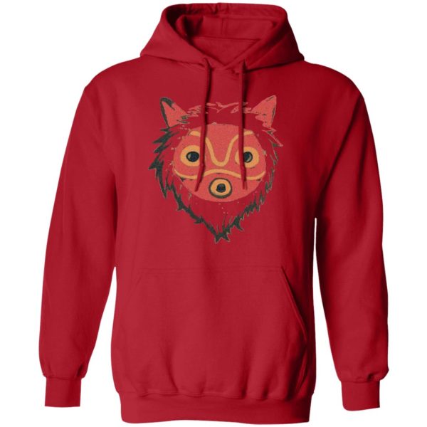 Princess Mononoke Mononoke Hime - Mononoke – Wolf Princess Hoodie Unisex-Apparel, Hoodie, princess mononoke, Princess Mononoke Mononoke Hime