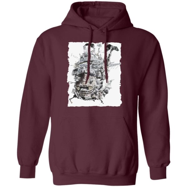 Howl's Moving Castle - Howl’s moving castle Essential Hoodie Unisex-Apparel, Hoodie, Howl's Moving Castle