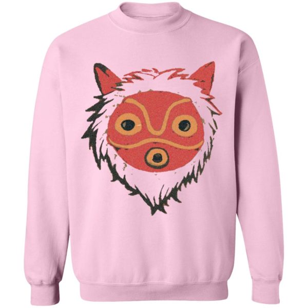 Characters In Princess Mononoke - Mononoke – Wolf Princess Sweatshirt Unisex-Apparel, Characters In Princess Mononoke, princess mononoke, Sweatshirt