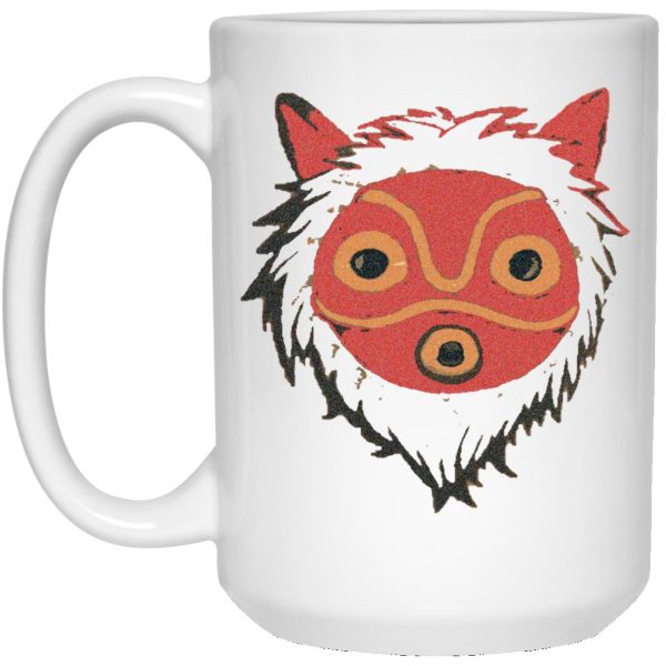 Princess Mononoke Poster - Mononoke – Wolf Princess Mug-Accessories, House Decor, Mug, princess mononoke, Princess Mononoke Poster