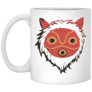 Princess Mononoke Poster - Mononoke – Wolf Princess Mug-Accessories, House Decor, Mug, princess mononoke, Princess Mononoke Poster