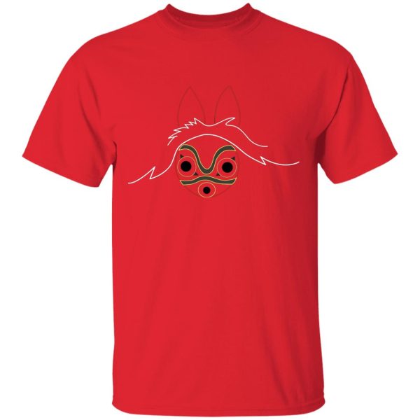 Princess Mononoke Cast - Princess Mononoke Minimalist T Shirt Unisex-Apparel, princess mononoke, Princess Mononoke Cast, Tshirt