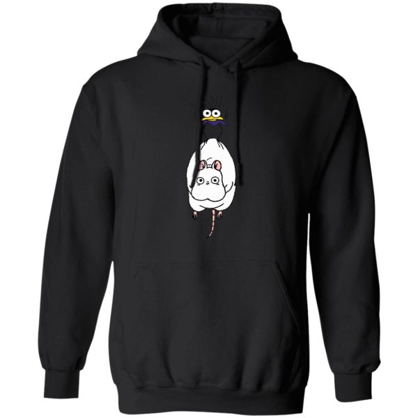 Dust Sprites Spirited Away - Spirited Away – Boh Mouse Hoodie Unisex-Apparel, Dust Sprites Spirited Away, Hoodie, Spirited Away