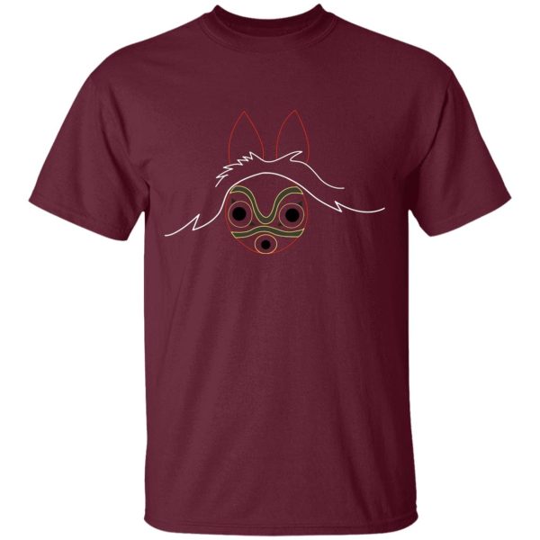 Princess Mononoke Cast - Princess Mononoke Minimalist T Shirt Unisex-Apparel, princess mononoke, Princess Mononoke Cast, Tshirt