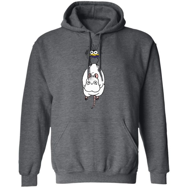 Dust Sprites Spirited Away - Spirited Away – Boh Mouse Hoodie Unisex-Apparel, Dust Sprites Spirited Away, Hoodie, Spirited Away