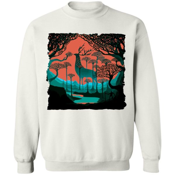 Princess Mononoke Costume - Princess Mononoke – Shishigami of The Forest Sweatshirt Unisex-Apparel, princess mononoke, Princess Mononoke Costume, Sweatshirt