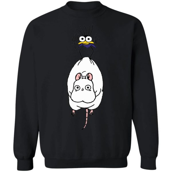 Minimalistic Spirited Away Wallpaper Phone - Spirited Away – Boh Mouse Sweatshirt Unisex-Apparel, Minimalistic Spirited Away Wallpaper Phone, Spirited Away, Sweatshirt