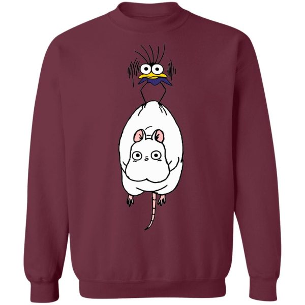 Minimalistic Spirited Away Wallpaper Phone - Spirited Away – Boh Mouse Sweatshirt Unisex-Apparel, Minimalistic Spirited Away Wallpaper Phone, Spirited Away, Sweatshirt