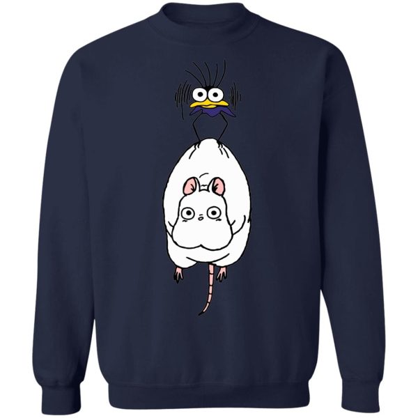 Minimalistic Spirited Away Wallpaper Phone - Spirited Away – Boh Mouse Sweatshirt Unisex-Apparel, Minimalistic Spirited Away Wallpaper Phone, Spirited Away, Sweatshirt