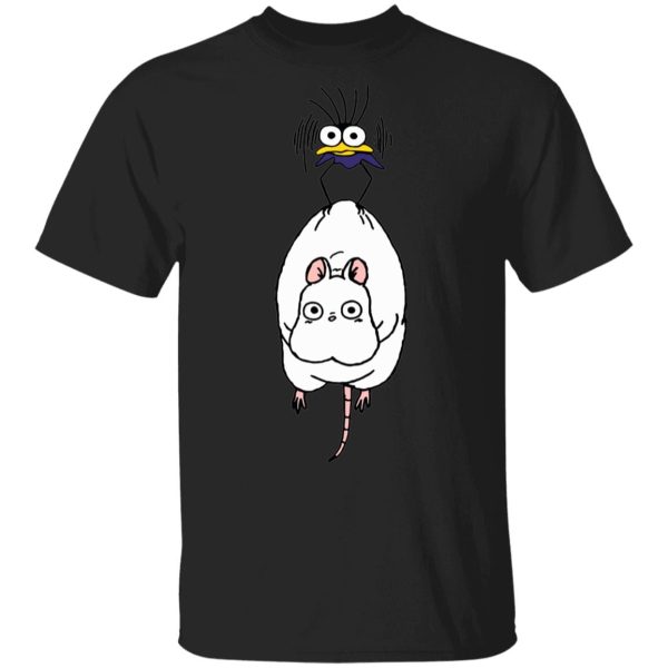 Minimalistic Spirited Away Wallpaper Portrait - Spirited Away – Boh Mouse T Shirt Unisex-Apparel, Minimalistic Spirited Away Wallpaper Portrait, Spirited Away, Tshirt