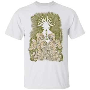 Princess Mononoke Theaters - Princess Mononoke – San and Ashitaka T Shirt Unisex-Apparel, princess mononoke, Princess Mononoke Theaters, Tshirt