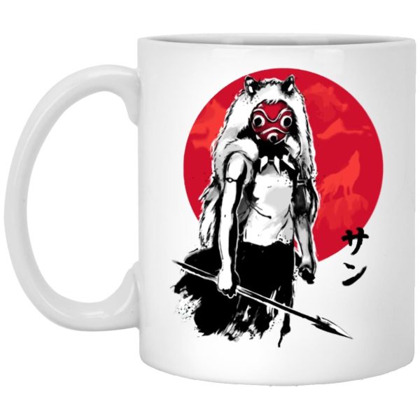 Tree Spirits Princess Mononoke - Princess Mononoke Mug-Accessories, House Decor, Mug, princess mononoke, Tree Spirits Princess Mononoke