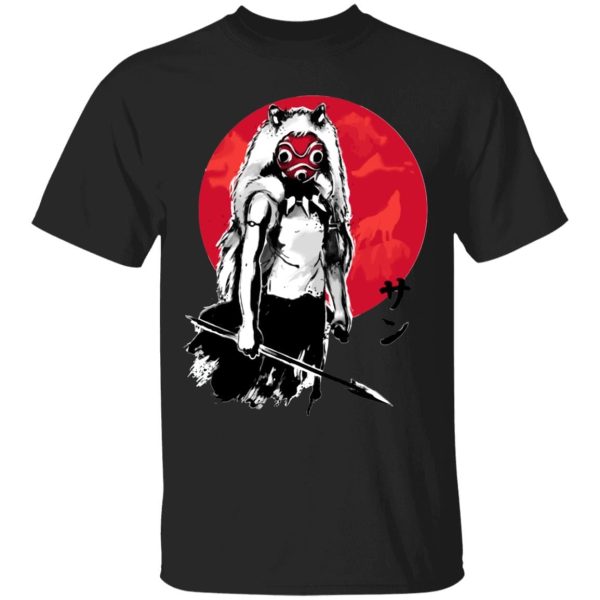 Moro Princess Mononoke - Princess Mononoke T Shirt Unisex-Apparel, Moro Princess Mononoke, princess mononoke, Tshirt