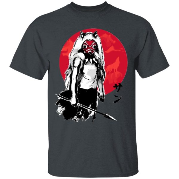 Moro Princess Mononoke - Princess Mononoke T Shirt Unisex-Apparel, Moro Princess Mononoke, princess mononoke, Tshirt