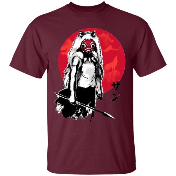 Moro Princess Mononoke - Princess Mononoke T Shirt Unisex-Apparel, Moro Princess Mononoke, princess mononoke, Tshirt