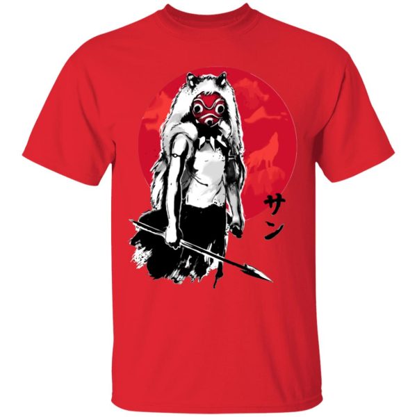 Moro Princess Mononoke - Princess Mononoke T Shirt Unisex-Apparel, Moro Princess Mononoke, princess mononoke, Tshirt