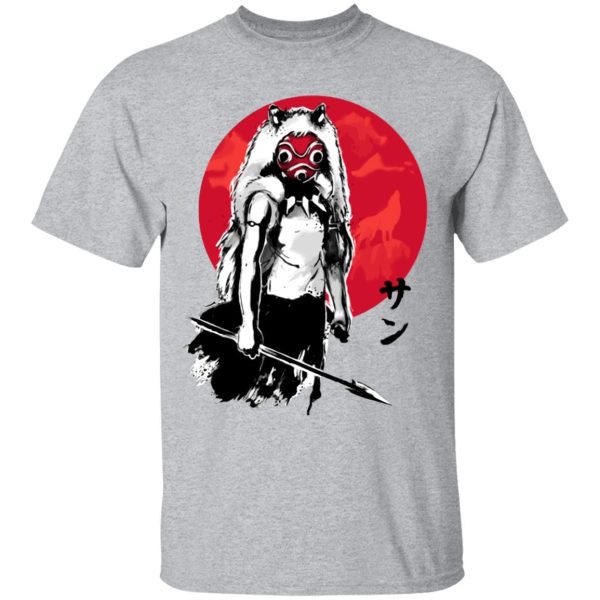 Moro Princess Mononoke - Princess Mononoke T Shirt Unisex-Apparel, Moro Princess Mononoke, princess mononoke, Tshirt