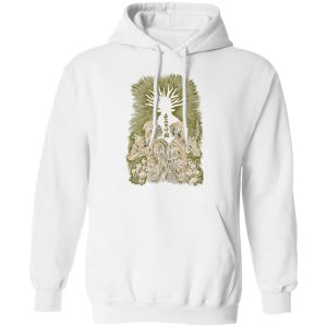 Princess Mononoke San - Princess Mononoke – San and Ashitaka Hoodie Unisex-Apparel, Hoodie, princess mononoke, Princess Mononoke San