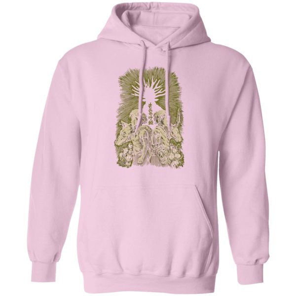 Princess Mononoke San - Princess Mononoke – San and Ashitaka Hoodie Unisex-Apparel, Hoodie, princess mononoke, Princess Mononoke San