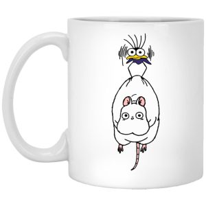 Kamaji Spirited Away - Spirited Away – Boh Mouse Mug-Accessories, House Decor, Kamaji Spirited Away, Mug, Spirited Away